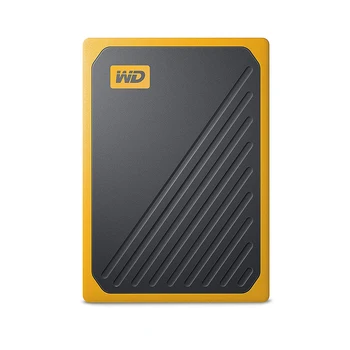 

Western Digital My Passport Go 500GB 1TB SSD Amber Portable External Storage USB 3.1 Solid State Drive Best Gift for Travel