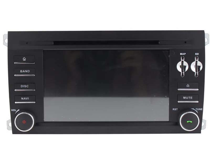 Perfect IPS Android 8.0 Two Din 7 Inch Car DVD Player Stereo System For Porsche/Cayenne With Octa Cores 4+32GB Wifi GPS Navigation Radio 27