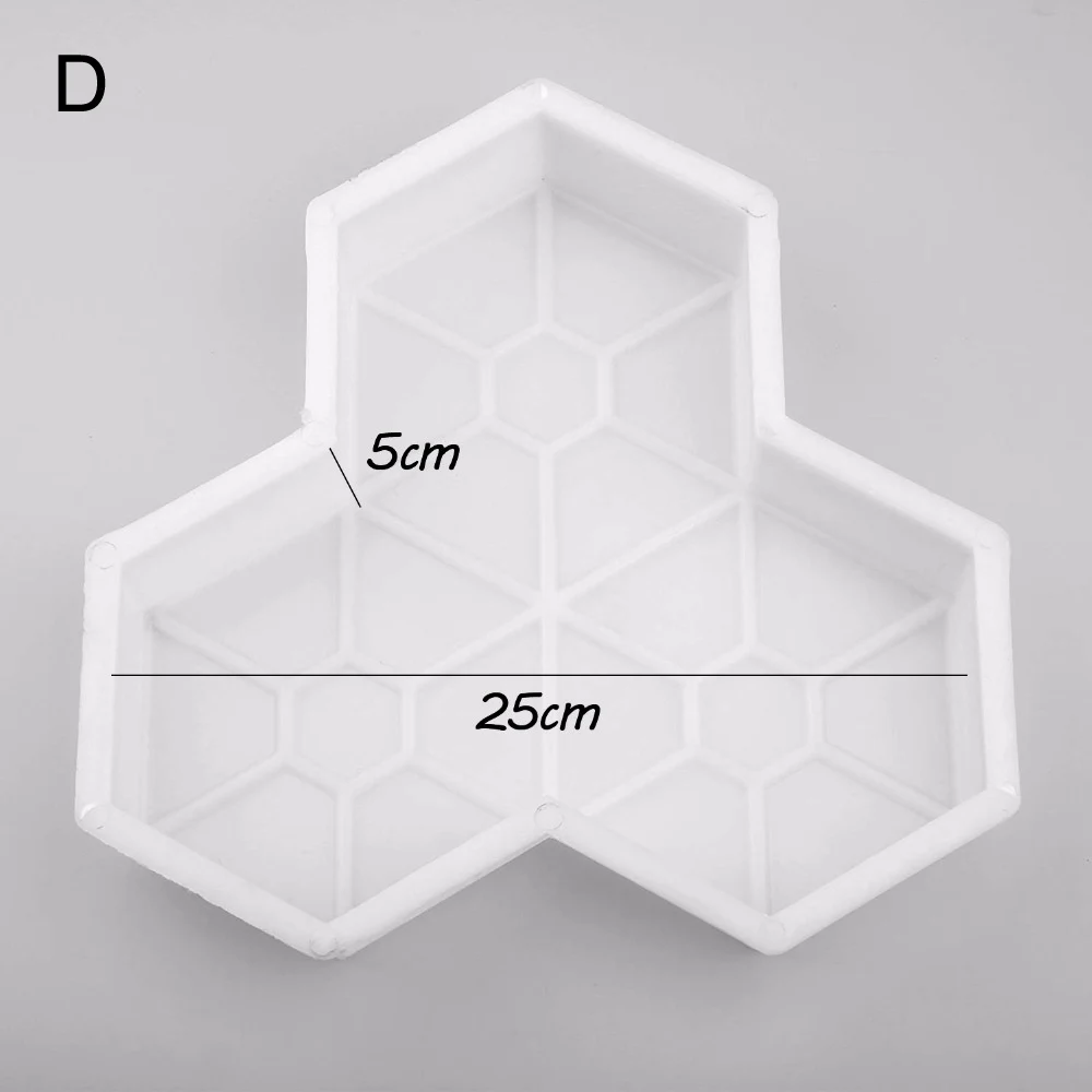 Новые пластиковые формы дорожная доска кирпич квадратный кирпич тротуар кирпич Пластиковая форма садовый Декор газон дорожка тротуарная плитка цемент кирпич
