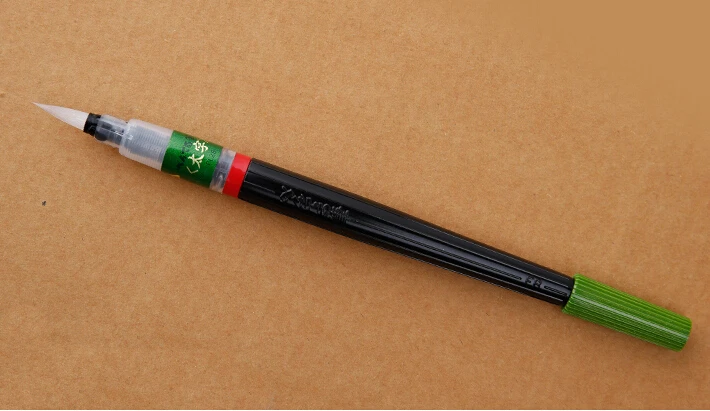 Япония Премиум каллиграфическая ручка крупное ровное Письмо высокого качества каллиграфия кисти Горячая XFL2B