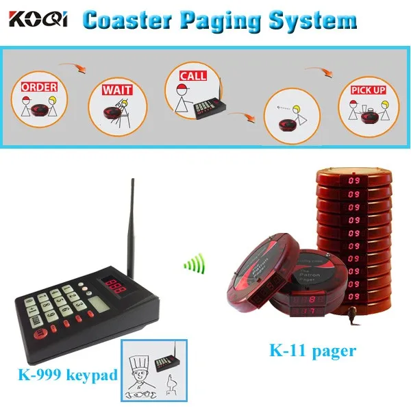 K-999 K-11 Wireless waiter call system