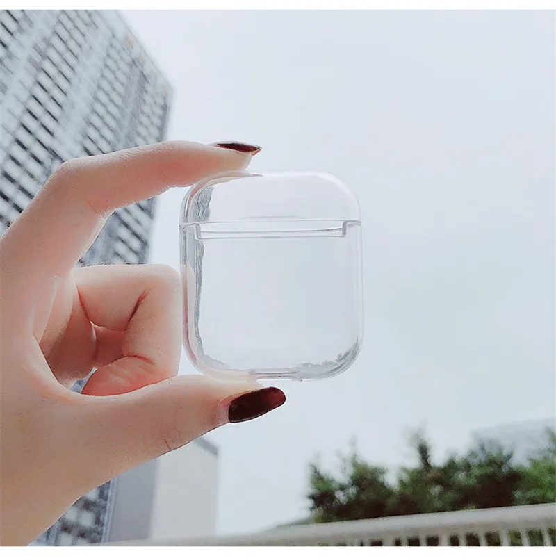 Чехол для Airpods милый чехол airpods мультяшный защитный жесткий прозрачный