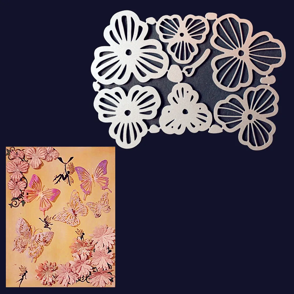 butterfly Metal Cutting Dies For DIY Scrapbooking Card Paper Album X