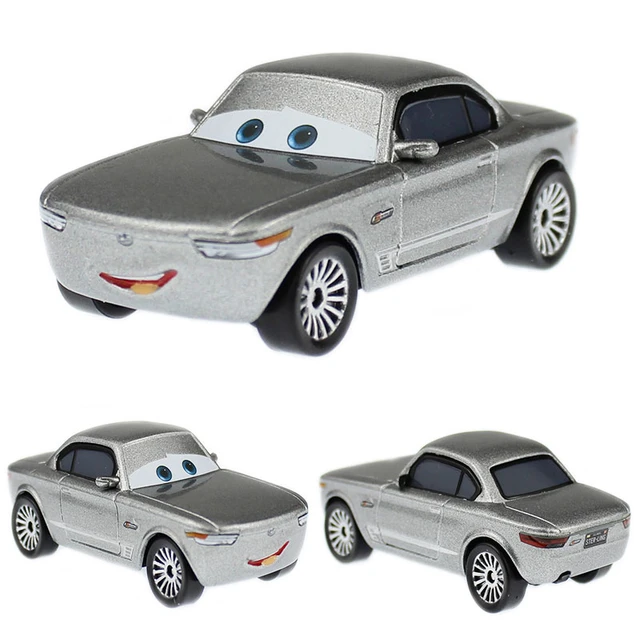 Disney Pixar Cars Lighting Mcqueen Alloy Car Model Love Version Silver Lightning  Mcqueen Rare Children's Toy Car Christmas Gift - Railed/motor/cars/bicycles  - AliExpress
