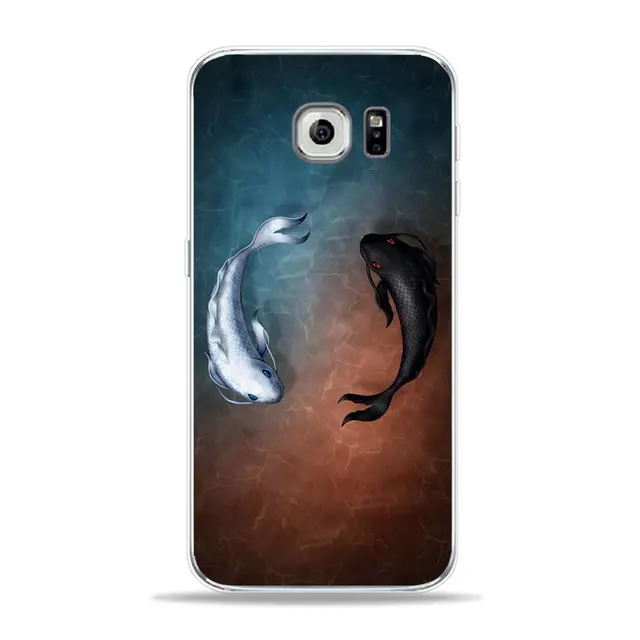 Stylish Cool Fish Sexy lips cat Phone Case For SamSung Galaxy S7 edge S9 S8 S6 S5 J1 2016 A5 A6 Silicone Soft TPU Painted Cover