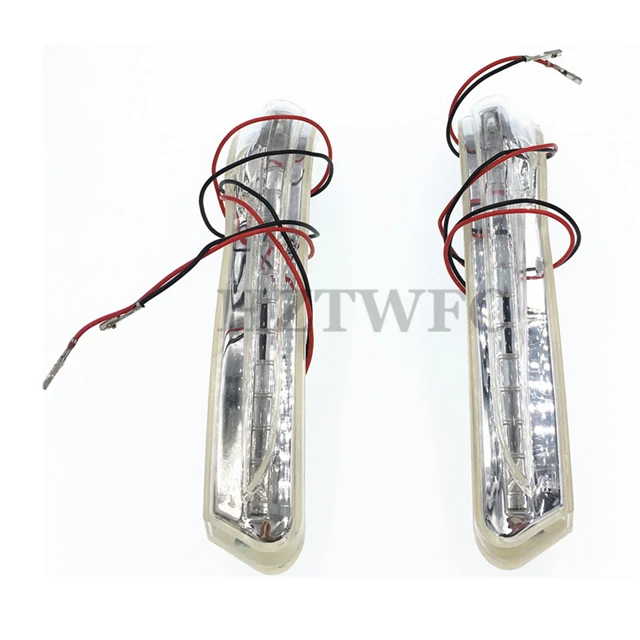 

2Pcs Left and Right Outer Side Mirror LED Turn Signal Lamp Repeater Light For KIA Forte K3 2014 2015 87614-A7000 87624-A7000