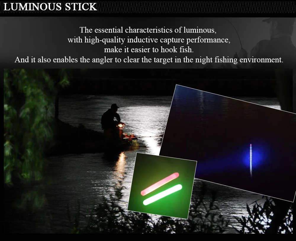 Рыбы король светильник палка 10 шт./пакет 4,5*40 мм рыболовный поплавок Флуоресцентный светильник палка светильник ночного поплавок стержень светильник s темно-палке