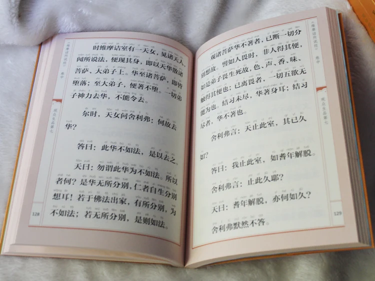 Вималакирти Сутра с булавкой Инь/Буддийские книги в китайском изд