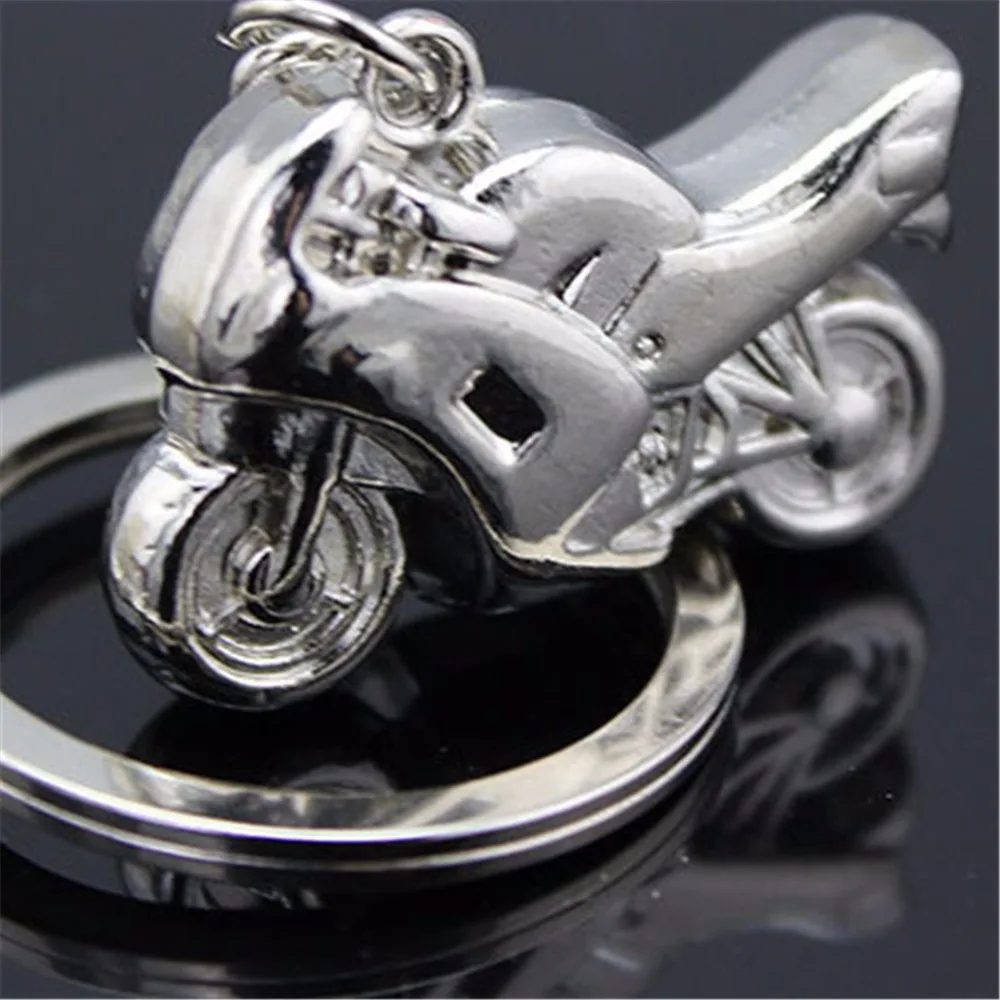 

Motorcycle Car Keychain Key Chain creative Motorbike Keyring Gadget Trinket Gift Key Ring Keyfob Car Purse Charm Keys Decoration