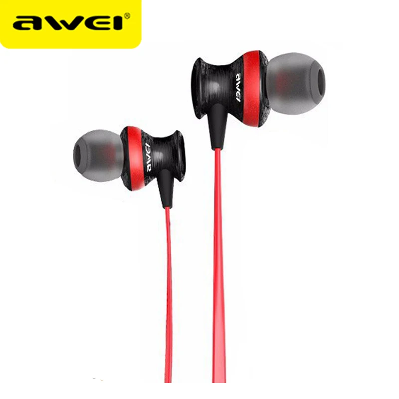 Awei ES-980HI Headphone With Microphone Stereo Earphone Super Bass Headset fone de ouvido Ecouteur Earphone For Phones