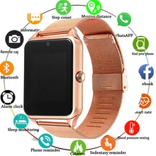 Smart Watch for Men Fitness Bracelet IP67 Waterproof with SIM Card Slot Women Smartwatch Clock for Apple iOS Android Phone Watch
