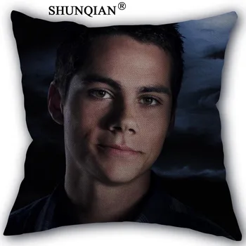 

High Quality Cotton Linen Dylan OBrien Pillowcase Wedding Decorative Pillow Case For Home Pillow Cover A10.17