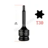 Torx Bit Electric Impact Wrench Air Wrench Adaptor Bit 1/2