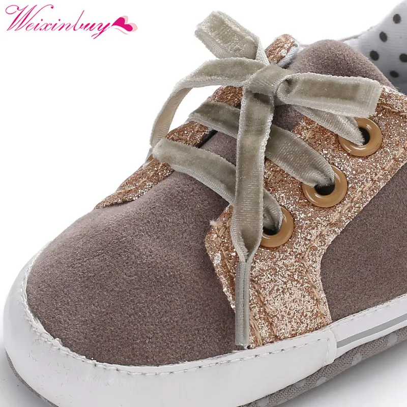 Baby Shoes Classic Scrub Stitch Star Soft bottom First Walkers Baby Boy Shoes Fashion Princess Baby Girls Shoes