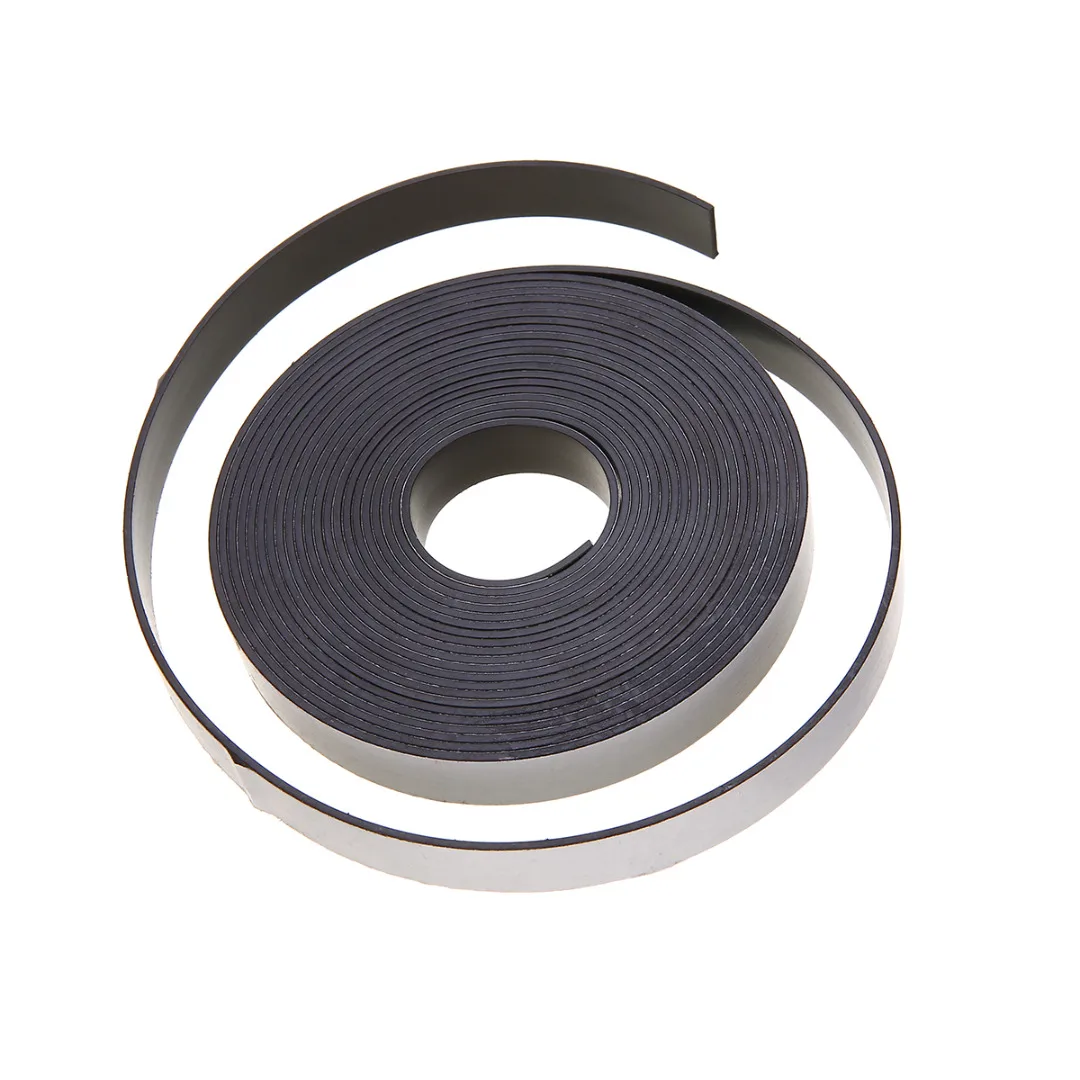 

Multi Purpose DIY Magnetic Tape Length 1M/5M Thickness 1.5 mm Rubber Self Adhesive Magnetic Advertisement Strip Tape