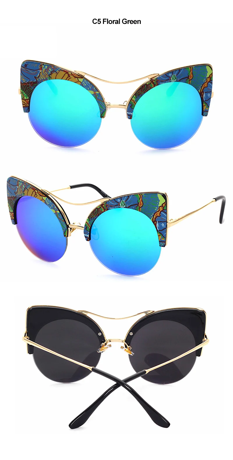 2018 News Cat Eye Sunglasses (16)