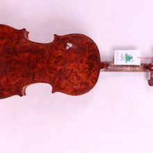 4/4 скрипка Европейский деревянный клен Мастер Уровень, мощный звук Высший сорт#1606