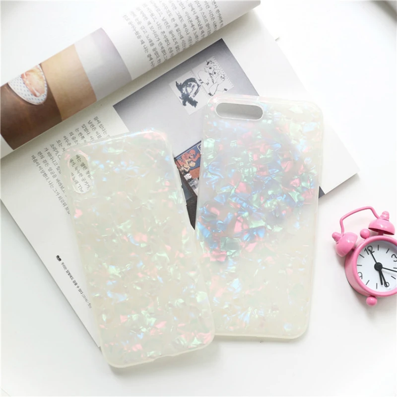 

Glitter Girls Phone Case For iPhone 7 Fashion Cases Dream Shell Colorful Covers For iPhone X 8 7 6 6S Plus Soft TPU Back Cover