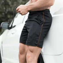 Для мужчин тренажерные залы шорты для фитнеса бодибилдинга Для мужчин s Лето Повседневное Прохладный Короткие мужские брюки штаны для бега и тренировок набедренную повязку# w35