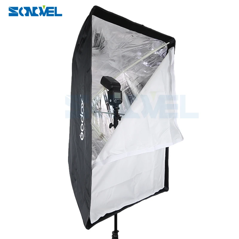 Портативный квадратный Зонт GODOX 60x90 см/60*90 см отражатель софтбокса для