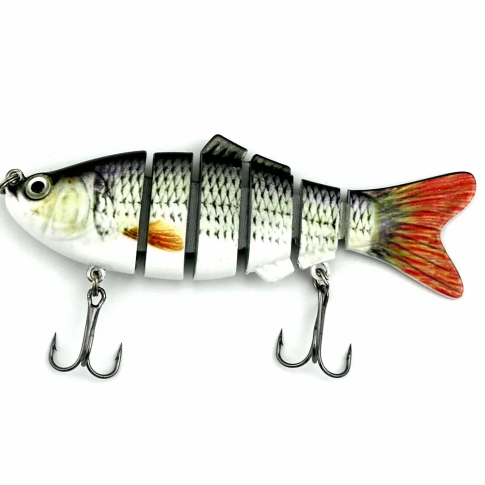 

Mounchain Fishing Lure 6 Sections Swimbait Bait fishing lures lots