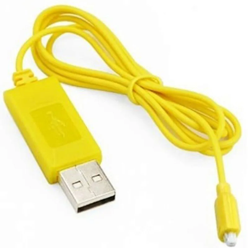 

Low price For RC Helicopter Syma S107 S105 USB Mini Charger Charging Cable Parts Yellow