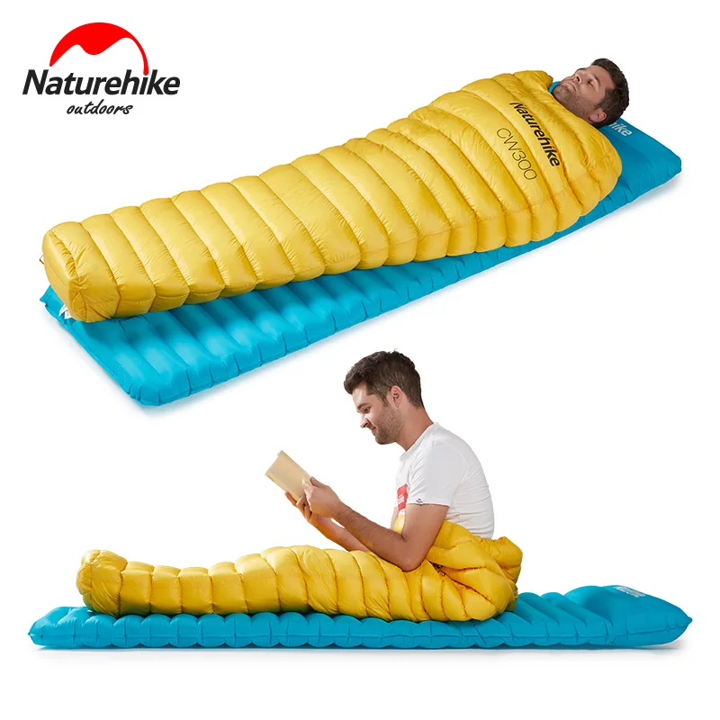  Naturehike down sleeping bag indoor outdoor winter portable adult goose down single travel sleeping