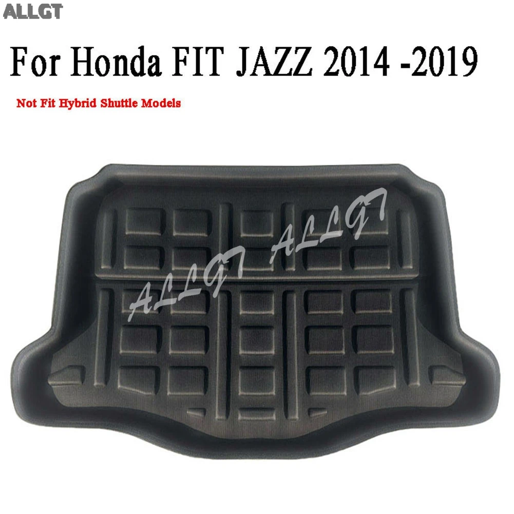 

Car Rear Trunk Mat Boot Liner Cargo Tray Floor Carpet For Honda FIT JAZZ 2014 2015 2016 2017 2018 2019