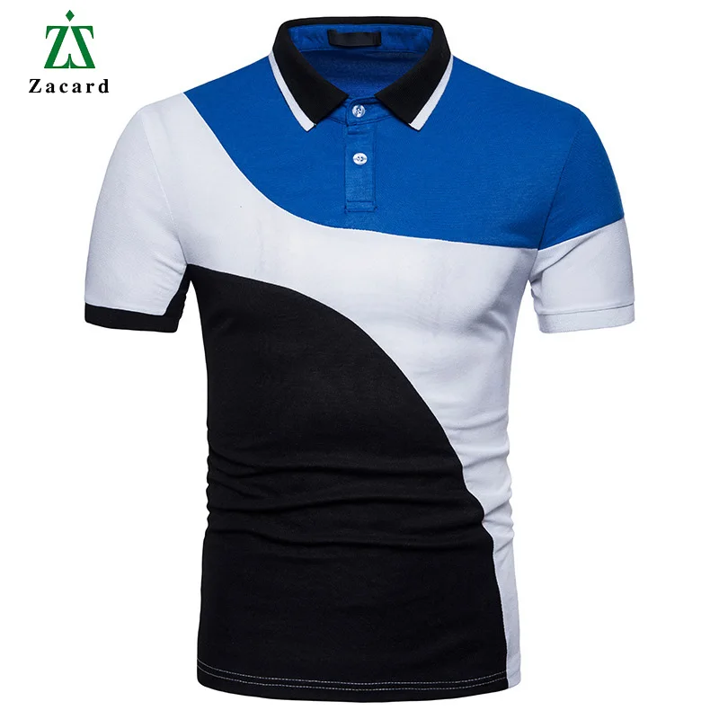 New Fashion Men Clothing Men Casual Polo Shirt Plus Size S XXL Men