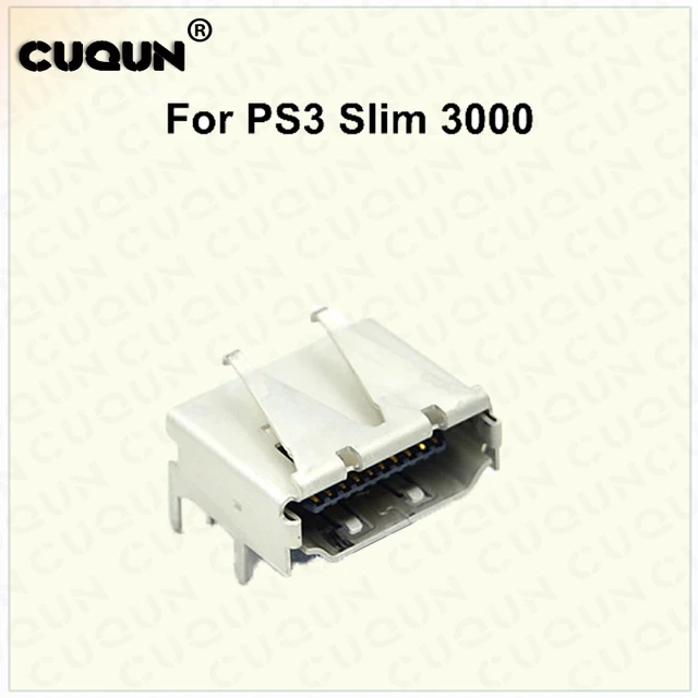 Cheap Orginal HD MI Interface Socket for Sony PS3 Slim 3000 HD-MI Port Socket Interface Connector for Playstation 3 PS3 Slim 3000 Host
