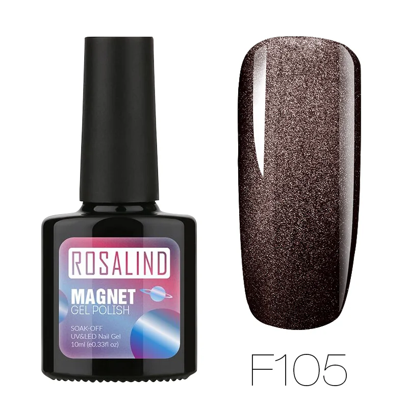 RBF105 ROSALIND Cat Eyes Гель-лак для ногтей лак Vernis полуперманентные гибридные Лаки с Cat Eye Magent верхнее покрытие лак для ногтей - Цвет: RBF105