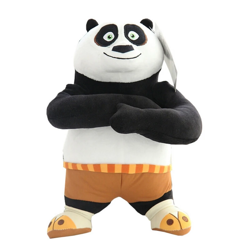 16 Nouveau 30 Cm Veritable Autorite Kung Fu Panda 3 En Peluche En Peluche Jouets Bebe Poupees Animal De Bande Dessinee Jouets Pour Enfant D Anniversaire Cadeau Aliexpress