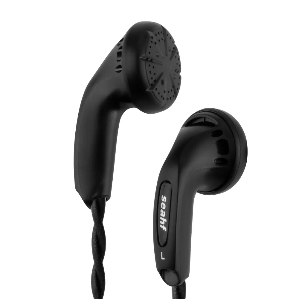 

Seahf AWK-F150C High Impedance In Ear Earphone Earbud 150ohms Earbud Headset Flat Head Plug High Impedance Earbud MX500