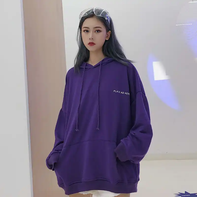 Oversized women's hoodie sweatshirt Clearance