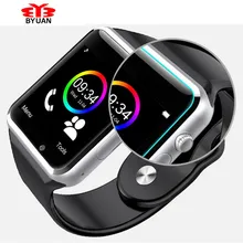 Wholesale Price A1 Smart Watch Clock Sync Notifier Support SIM TF Card Connectivity Apple for iphone
