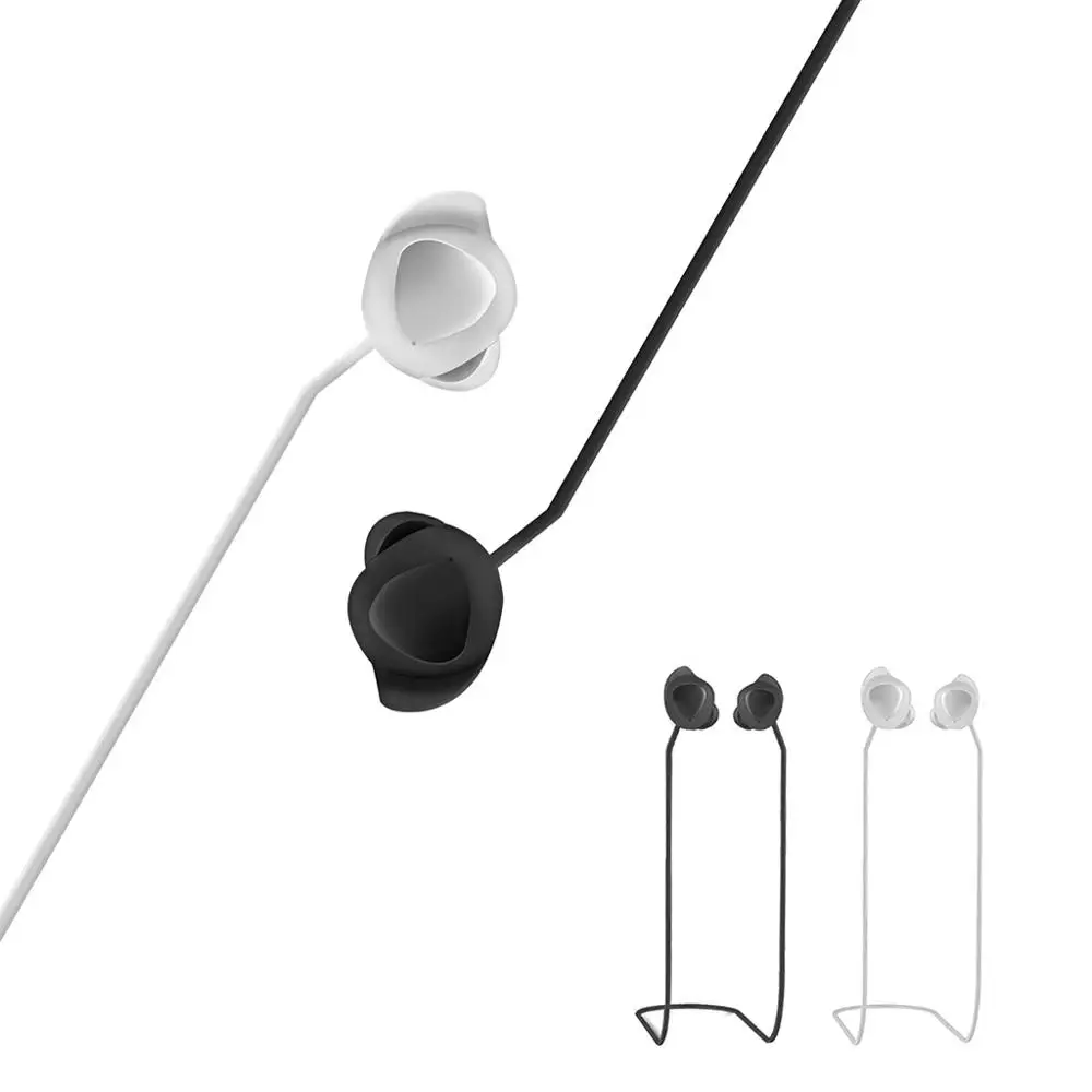 

Anti-Lost Strap Soft Silicone Headset Hanging Neck Rope Sweatproof Waterproof Sports Accessories for Samsung Galaxy Buds Earphon