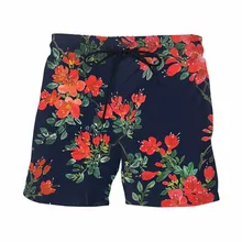 Новая волна красный цветок повседневные шорты ЗАБАВНЫЕ РЕТРО летние классические спортивные штаны Фитнес Короткие бегущие сетки дышащие шорты брюки