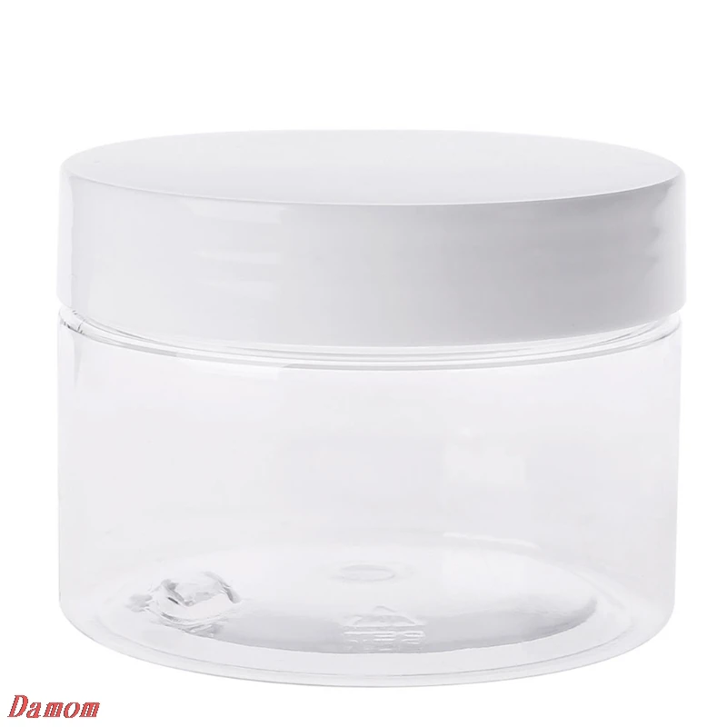 

120ml Empty Container For Playdough Slime Light Clay Makeup Jar Cosmetic Pot Cream Bottle Nail Box