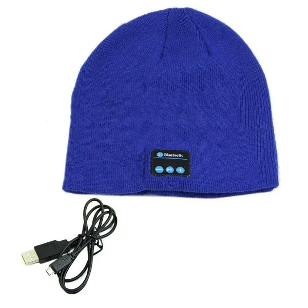 Smart Warm Beanie Hat with Built in Wireless Bluetooth Headphones Speaker Mic Colors