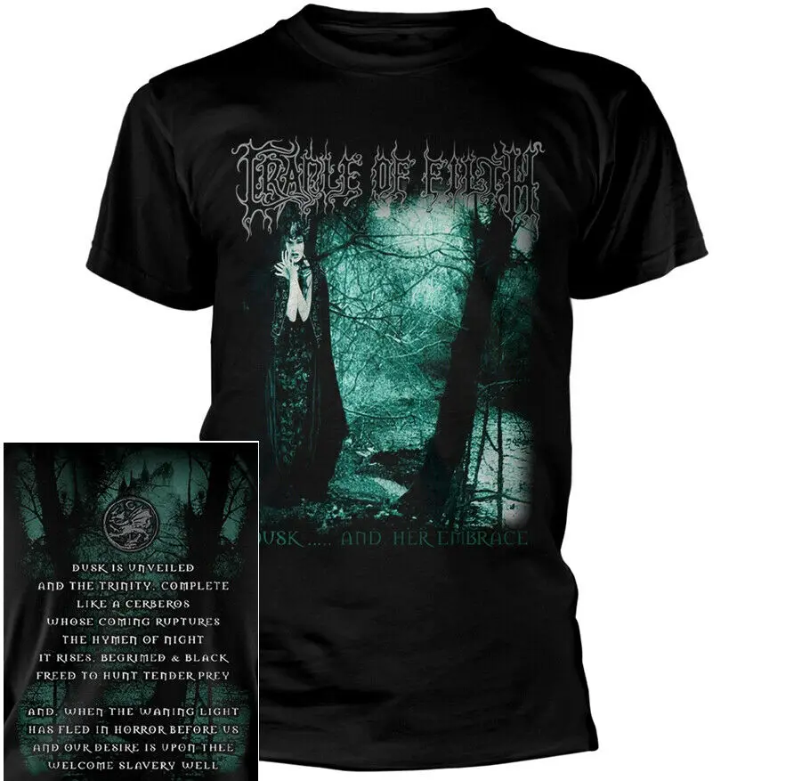 

Cradle Of Filth Dusk And Her Embrace Shirt S-XXL Metal T-Shirt Official TShirt