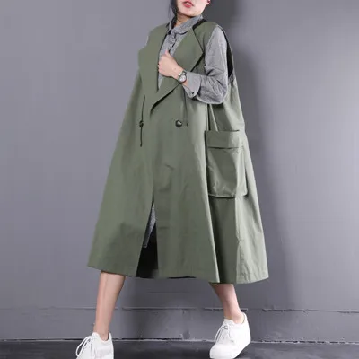 Coréenne Grand Show Nouveau Femme Version Costume Poche Lâche Gilet allumette Plus De 2018 Taille Printemps picture La Tout Survêtement Green Col 10C55q4
