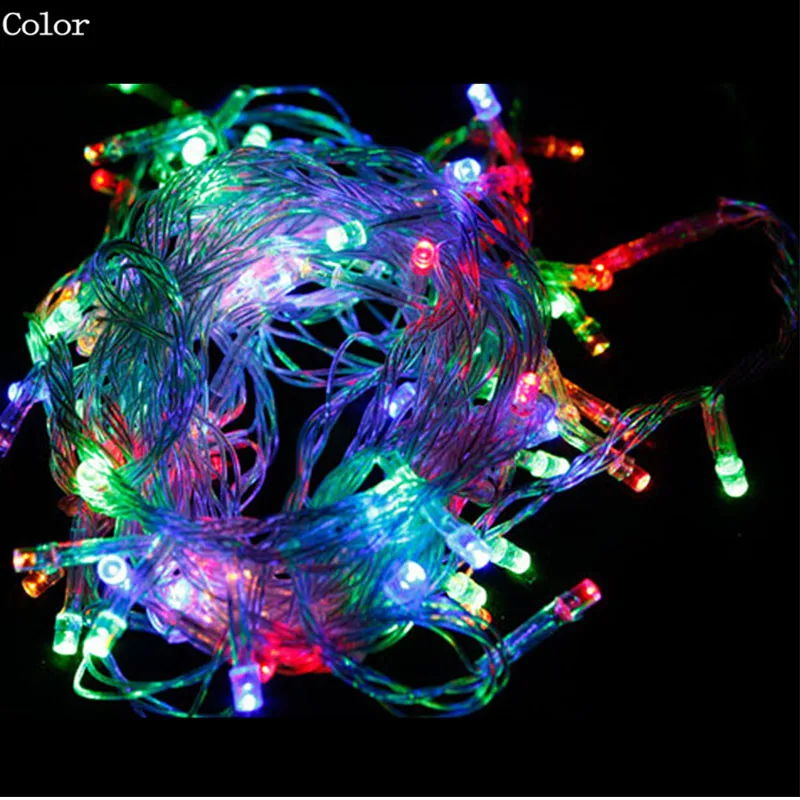 1set & 5M 50 LED Battery Operated LED String Lights for Xmas Garland Party Wedding Decoration ...