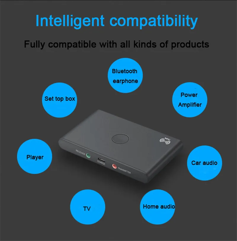 LEORY 3.5mm CSR4.2 Bluetooth Transmitter and Receiver Bluetooth Adapter for TV Headphones Audio For A2DP, AVRCP, LEORY 3.5mm CSR4.2 Bluetooth Transmitter and Receiver Bluetooth Adapter for TV Headphones Audio For A2DP, AVRCP,