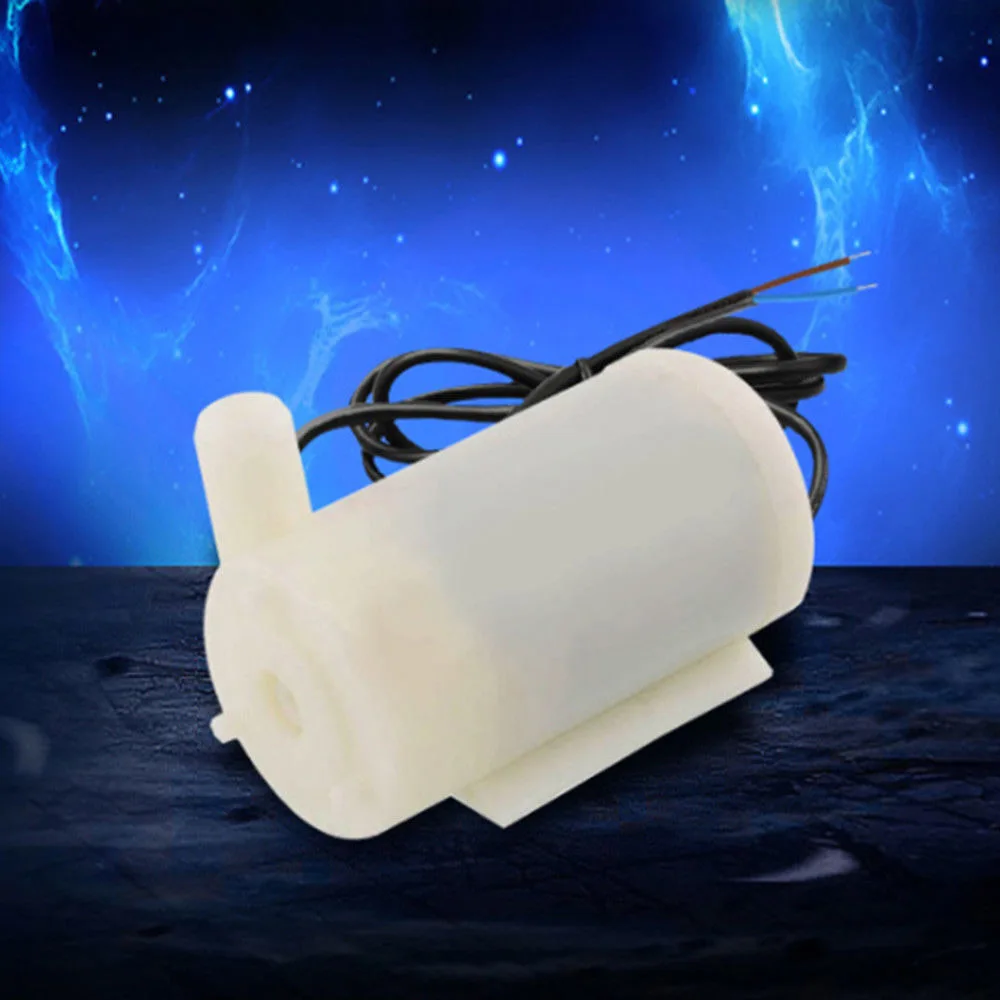 Aquarium Micro Water Air Pumps Submersible Motor Mini Super Silent Fish Tank Fountain Accessory DC3-5V 100L/H Submersible Pump