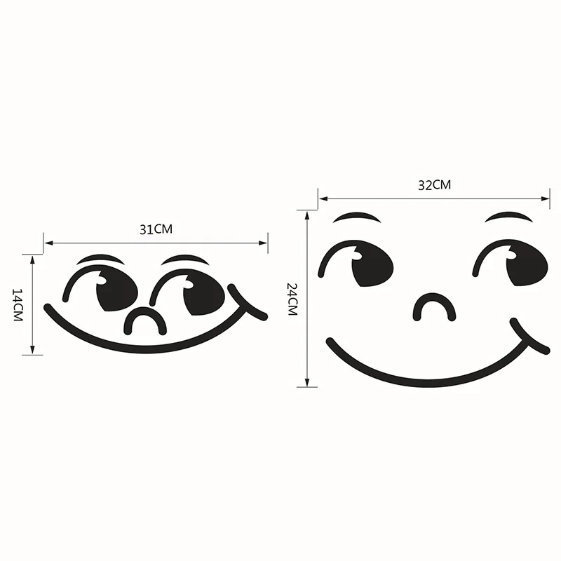 Милая наклейка на холодильник счастливое вкусное лицо кухонная стенка холодильника наклейка s Art Adesivo da parete Autocollant Фреска Autocollant