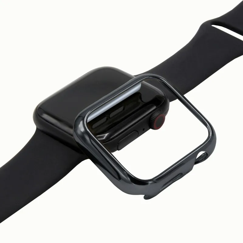 40/44 мм Смарт-часы мягкий ПК Защитный чехол экран протектор для AppleIWatch серии 4 Красочные Покрытие чехол в виде ракушки