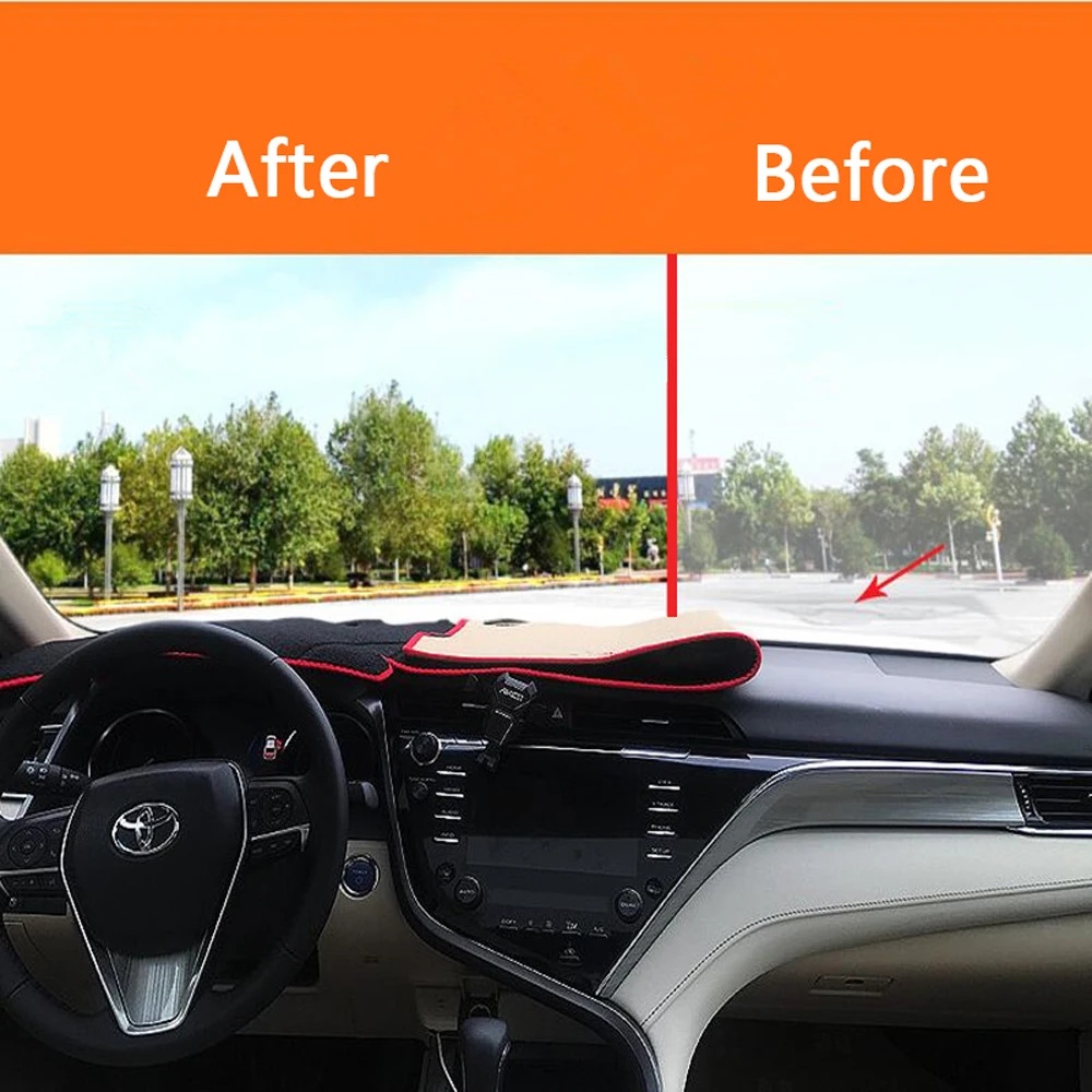 Автомобильный LHD RHD Передняя Задняя панель Dashmat для Toyota Camry 70 V70 XV70 2018 2019 Приборная