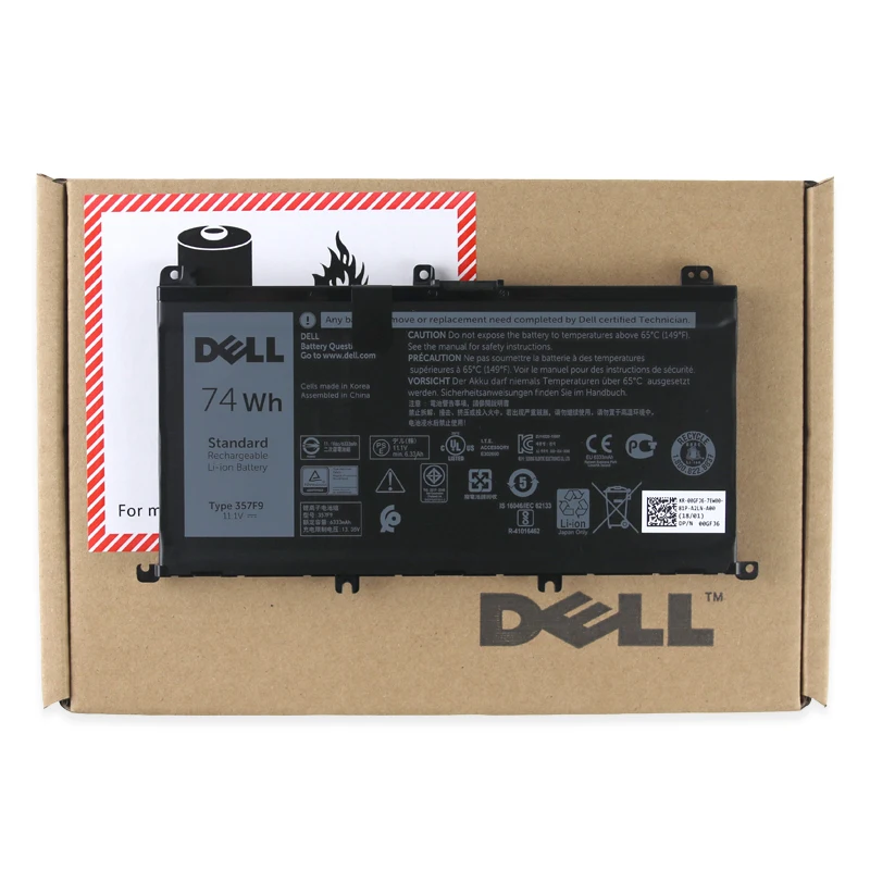 Billig Dell Original Neue Ersatz Laptop akku für Dell Inspiron 15 7559 7000 7557 7567 7566 5576 5577 P57F P65F 357F 9 11,1 v 74wh