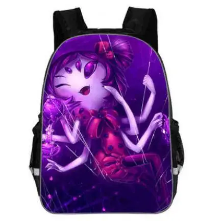 photo color Undertale рюкзак животных Аниме FNAF Freddy UT Sans повседневные школьные сумки для малышей, мальчиков и девочек подростков Mochila подарочная сумка - Цвет: photo color