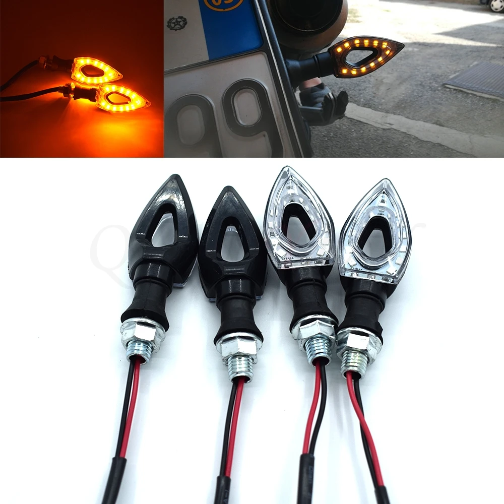 

Universal 12V 12 LED Motorcycle Turn Signal Indicator Flash Amber Bulb For Honda CBR250R CBR300R CBR500R CB500F